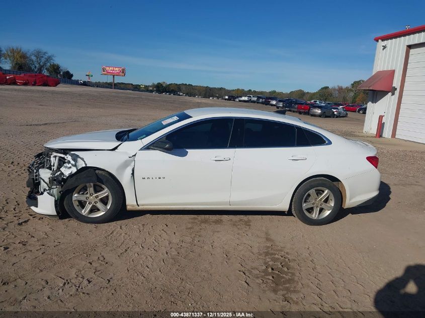 2022 Chevrolet Malibu Fwd Ls VIN: 1G1ZB5ST2NF189544 Lot: 43871337