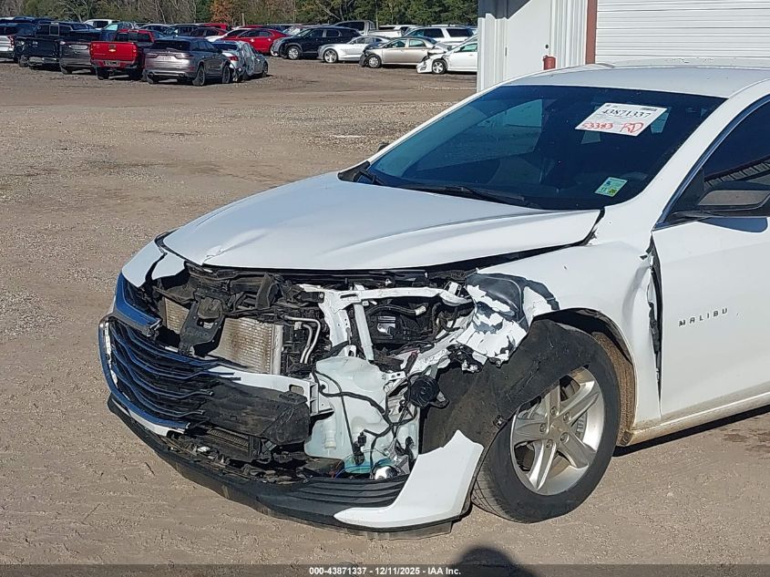 2022 Chevrolet Malibu Fwd Ls VIN: 1G1ZB5ST2NF189544 Lot: 43871337