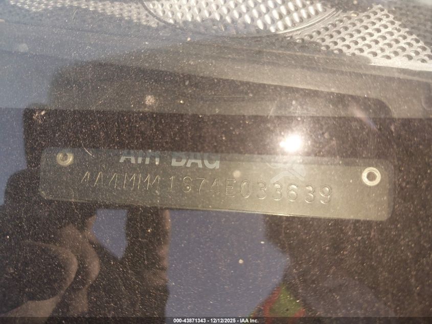 2004 Mitsubishi Endeavor Limited VIN: 4A4MM41S74E033639 Lot: 43871343