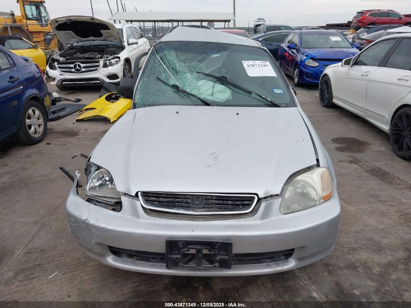 1998 Honda Civic Lx VIN: 2HGEJ6679WH630647 Lot: 43871349