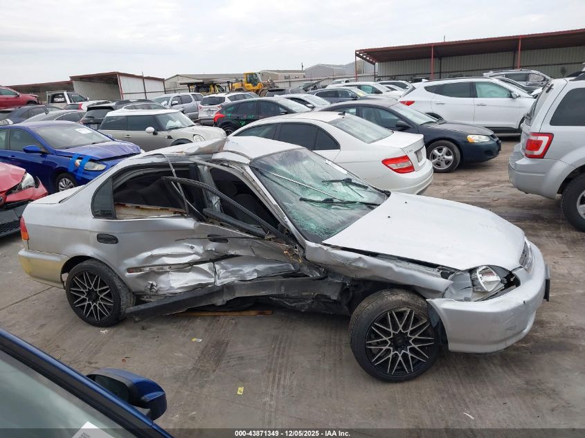 1998 Honda Civic Lx VIN: 2HGEJ6679WH630647 Lot: 43871349