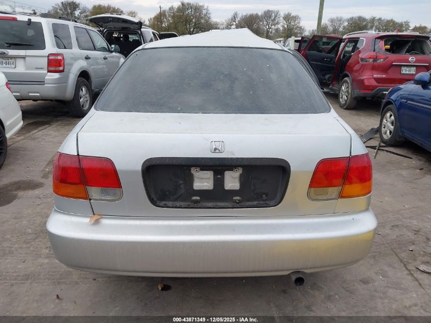 1998 Honda Civic Lx VIN: 2HGEJ6679WH630647 Lot: 43871349