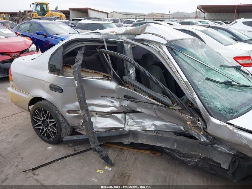 1998 Honda Civic Lx VIN: 2HGEJ6679WH630647 Lot: 43871349