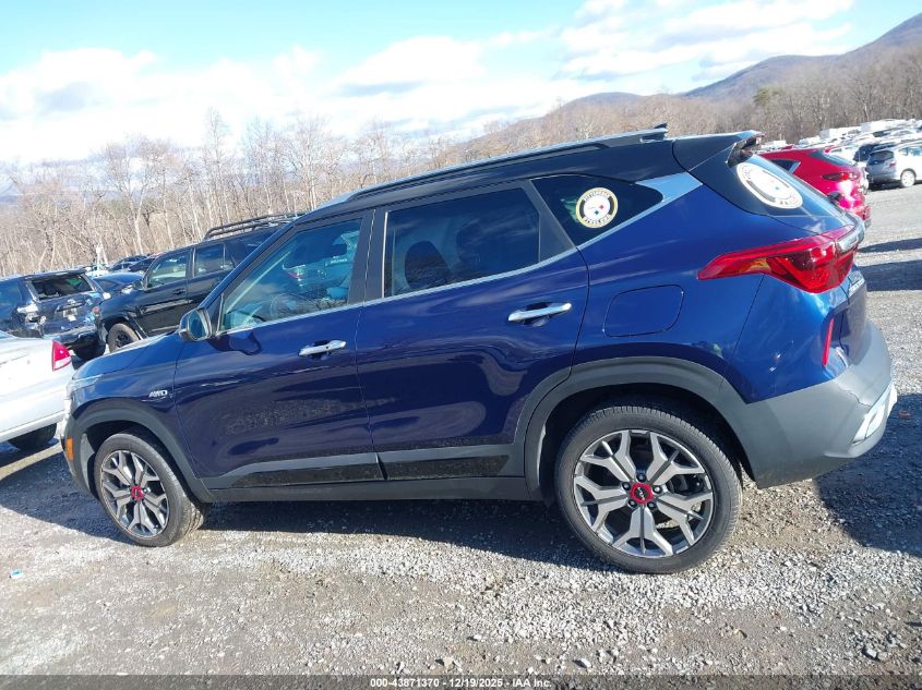 2022 Kia Seltos Sx Turbo VIN: KNDETCA27N7343448 Lot: 43871370