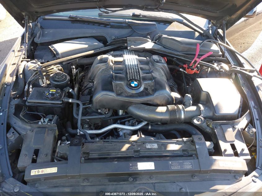 2005 BMW 645Ci VIN: WBAEH73465B192779 Lot: 43871373