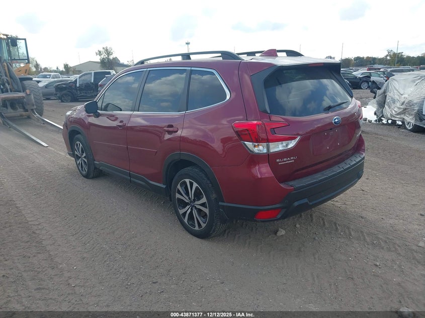 Vin: jf2skauc5mh471695, lot: 44366910, subaru forester limited 20213