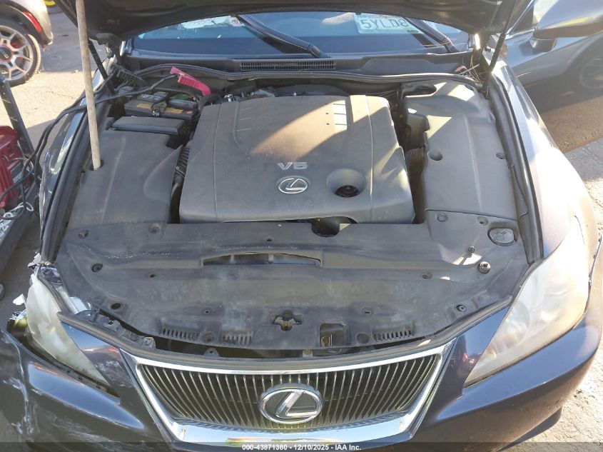 2007 Lexus Is 250 VIN: JTHBK262275036680 Lot: 43871380
