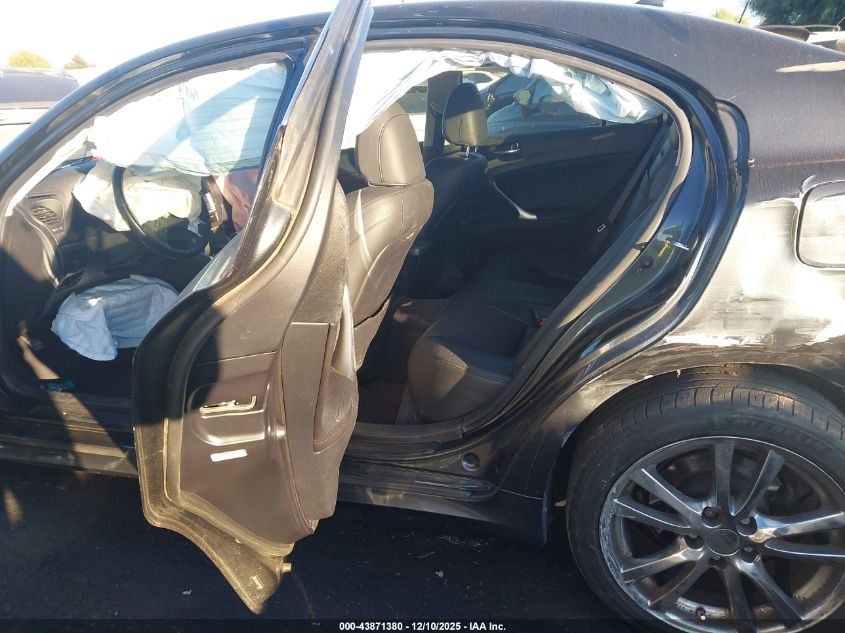 2007 Lexus Is 250 VIN: JTHBK262275036680 Lot: 43871380