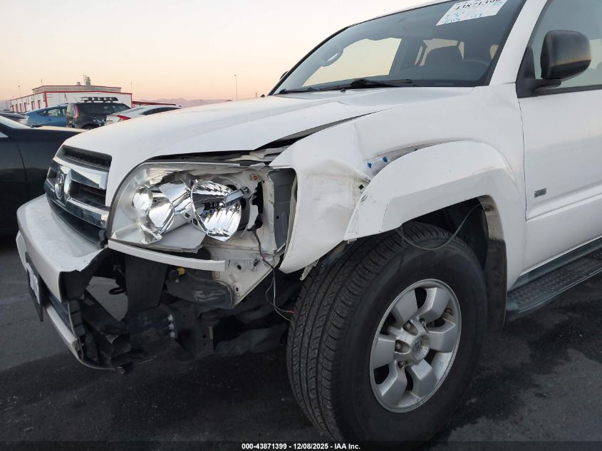 2005 Toyota 4Runner Sr5 V6 VIN: JTEZU14R850046060 Lot: 43871399