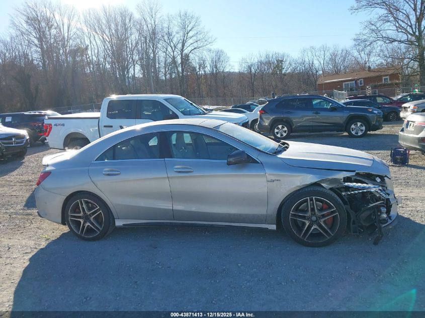 2015 Mercedes-Benz Cla 45 Amg 4Matic VIN: WDDSJ5CB7FN177422 Lot: 43871413