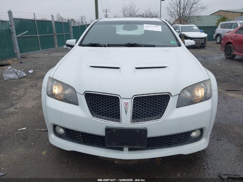 2009 Pontiac G8 VIN: 6G2ER57739L212938 Lot: 43871417