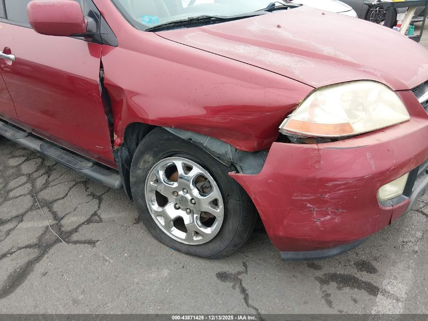 2002 Acura Mdx VIN: 2HNYD18642H514612 Lot: 43871426