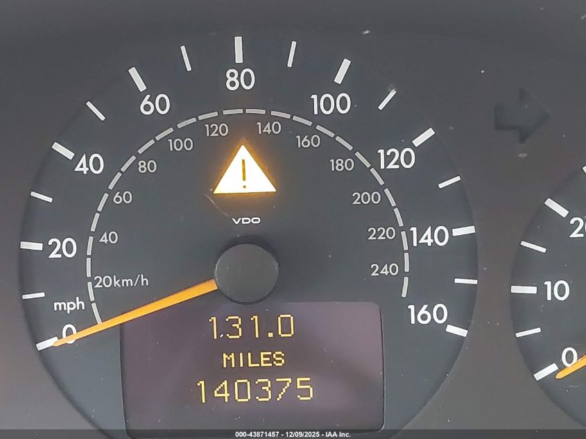 2001 Mercedes-Benz E 320 VIN: WDBJF65J01B231119 Lot: 43871457