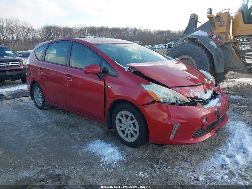 TOYOTA PRIUS V THREE