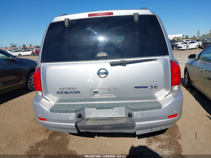 2009 Nissan Armada Se VIN: 5N1BA08D49N600061 Lot: 43871508