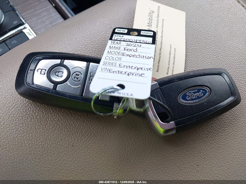 2024 Ford Expedition Limited Max VIN: 1FMJK2A81REA49539 Lot: 43871512