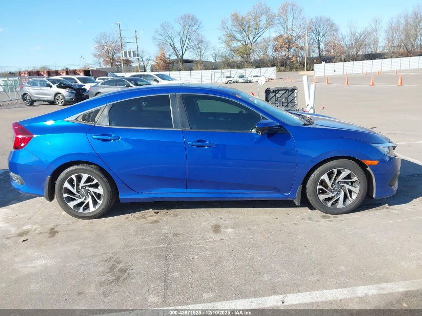 2016 Honda Civic Ex VIN: 19XFC2F78GE081767 Lot: 43871525