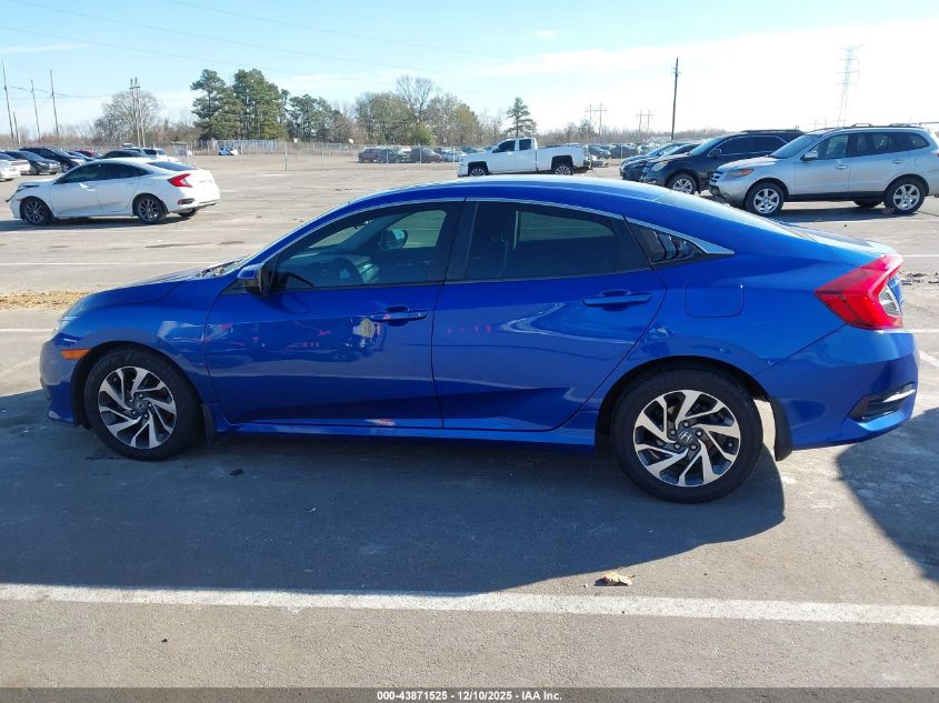 2016 Honda Civic Ex VIN: 19XFC2F78GE081767 Lot: 43871525