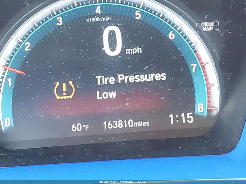 2016 Honda Civic Ex VIN: 19XFC2F78GE081767 Lot: 43871525