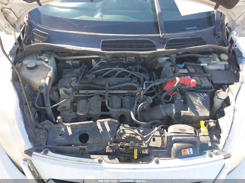 2013 Ford Fiesta Se VIN: 3FADP4EJ1DM150455 Lot: 43871526