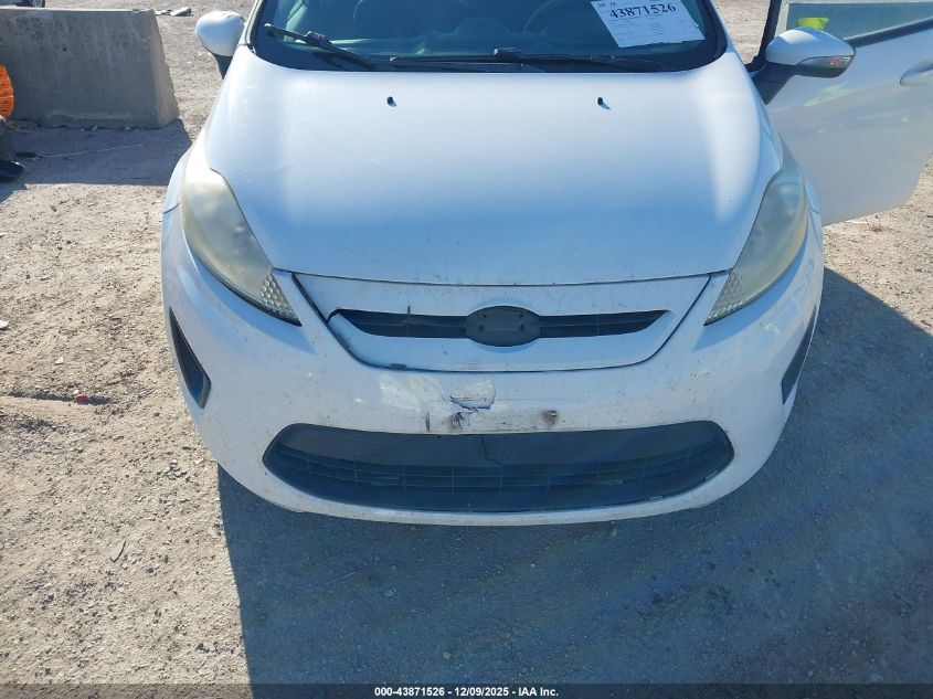 2013 Ford Fiesta Se VIN: 3FADP4EJ1DM150455 Lot: 43871526