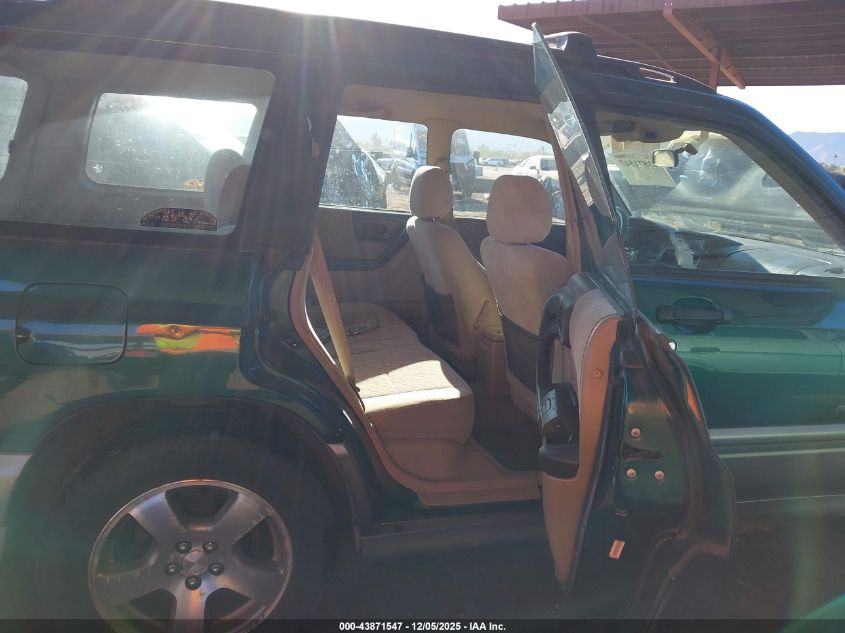 1998 Subaru Forester S VIN: JF1SF6555WH711353 Lot: 43871547