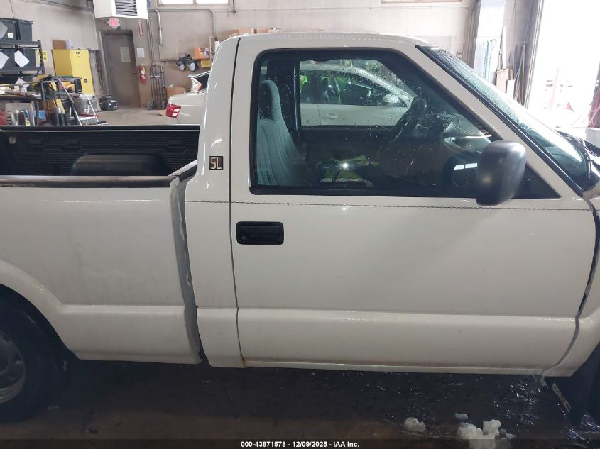 2002 GMC Sonoma Sl VIN: 1GTCS145728172792 Lot: 43871578