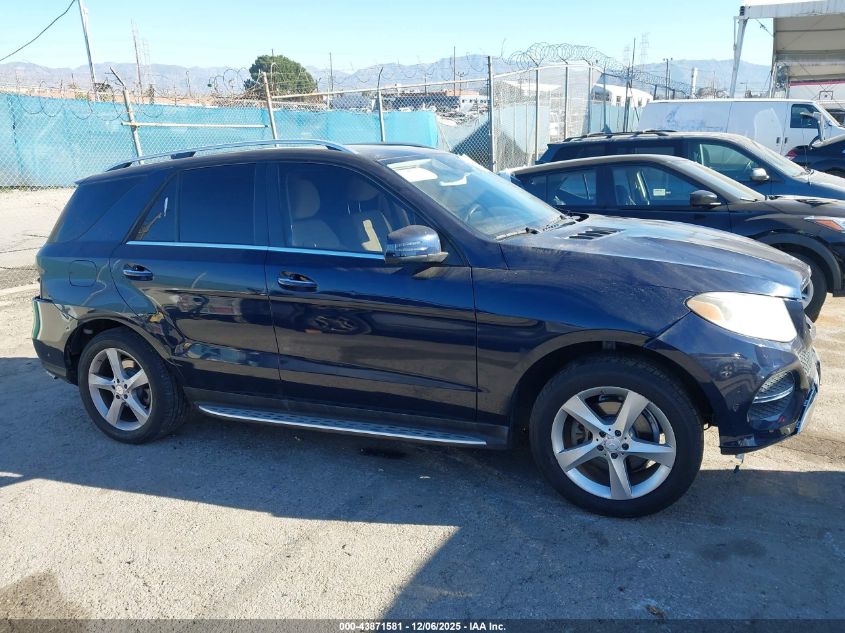2017 Mercedes-Benz Gle 350 VIN: 4JGDA5JB3HA821719 Lot: 43871581