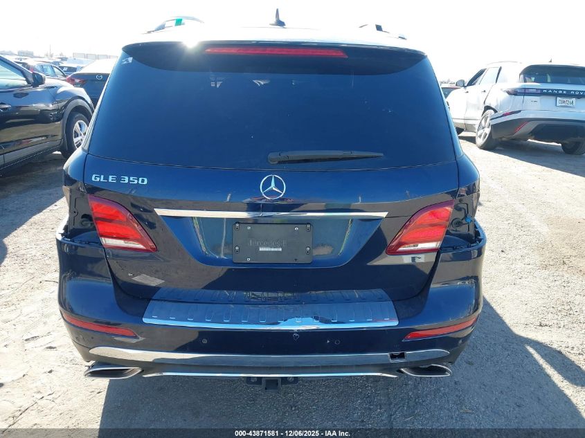 2017 Mercedes-Benz Gle 350 VIN: 4JGDA5JB3HA821719 Lot: 43871581