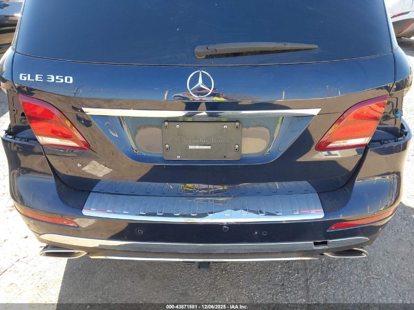 2017 Mercedes-Benz Gle 350 VIN: 4JGDA5JB3HA821719 Lot: 43871581