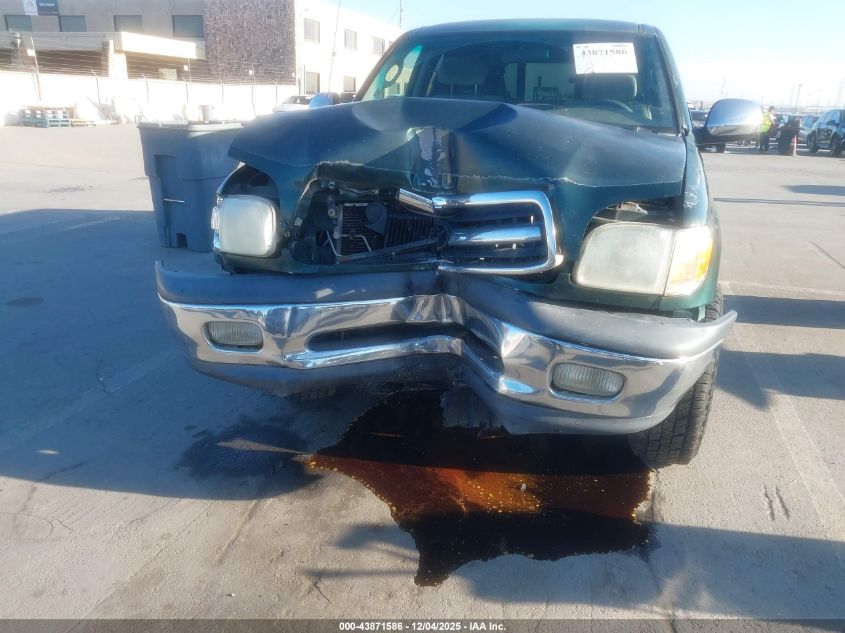 2001 Toyota Tundra Sr5 V8 VIN: 5TBRT34171S210783 Lot: 43871586