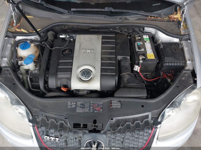 2006 Volkswagen Gti 2-Door VIN: WVWFV71K96W110958 Lot: 43871612