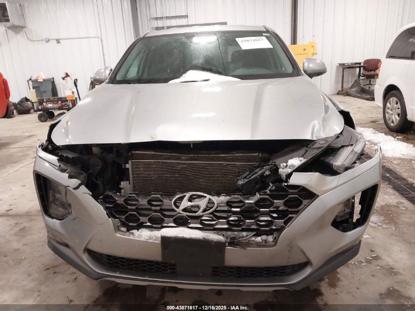 2020 Hyundai Santa Fe Sel VIN: 5NMS3CAD3LH267818 Lot: 43871617