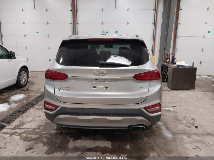 2020 Hyundai Santa Fe Sel VIN: 5NMS3CAD3LH267818 Lot: 43871617