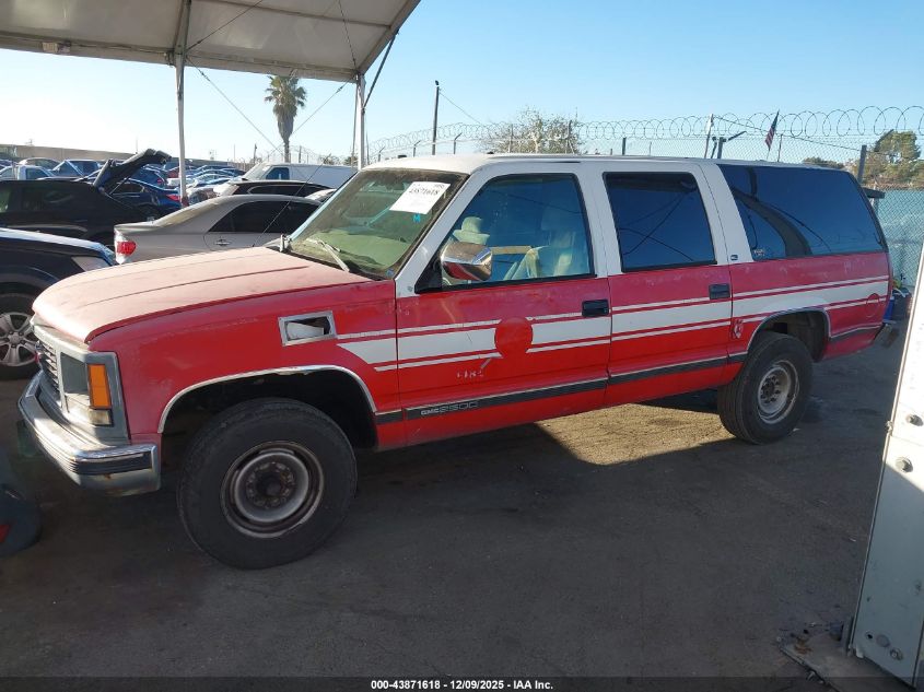 1998 GMC Suburban 2500 Sl VIN: 1GKGC26R7WJ725044 Lot: 43871618