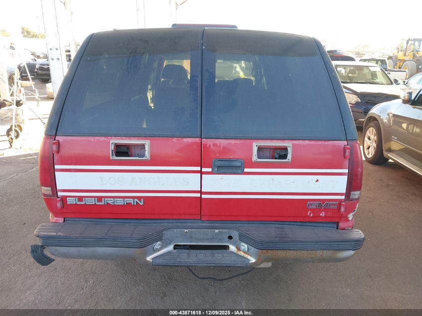 1998 GMC Suburban 2500 Sl VIN: 1GKGC26R7WJ725044 Lot: 43871618