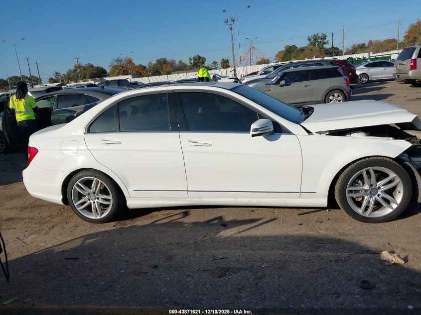 2014 Mercedes-Benz C 250 Sport VIN: WDDGF4HB4ER308517 Lot: 43871621