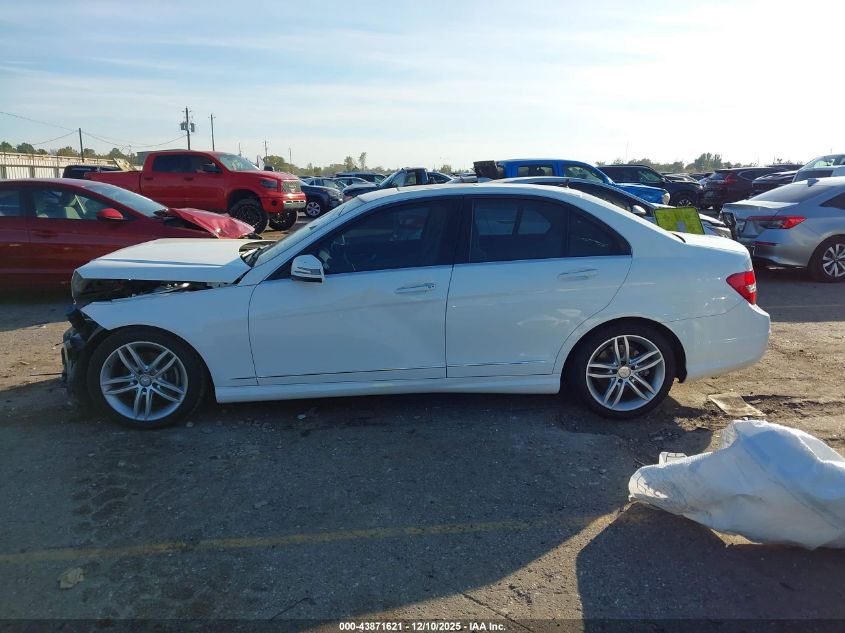 2014 Mercedes-Benz C 250 Sport VIN: WDDGF4HB4ER308517 Lot: 43871621