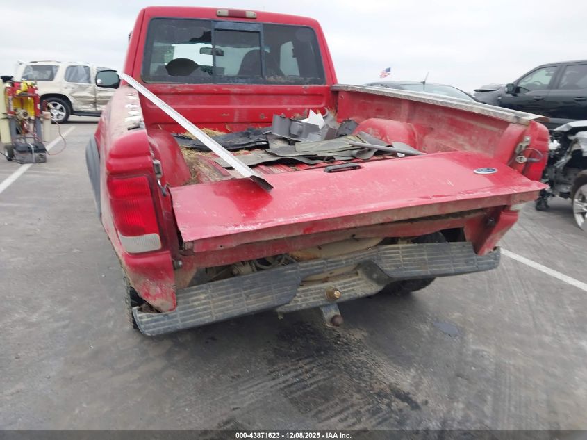 2000 Ford Ranger Xlt VIN: 1FTZR15X5YTB18919 Lot: 43871623