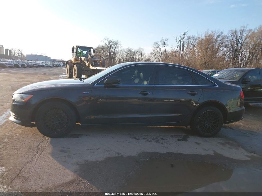 2013 Audi A6 3.0T Premium VIN: WAUGGAFC4DN134453 Lot: 43871625