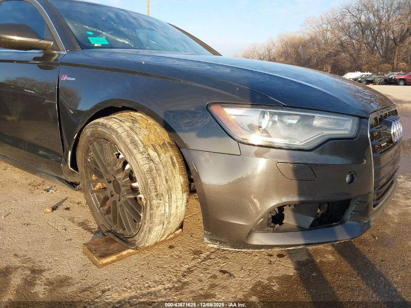 2013 Audi A6 3.0T Premium VIN: WAUGGAFC4DN134453 Lot: 43871625
