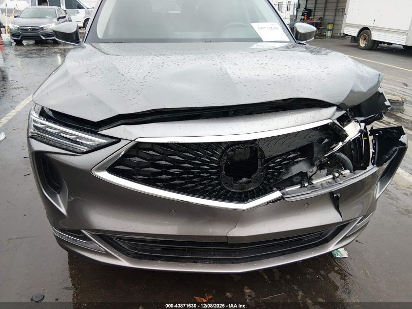 2022 Acura Mdx Technology Package VIN: 5J8YD9H49NL010231 Lot: 43871630