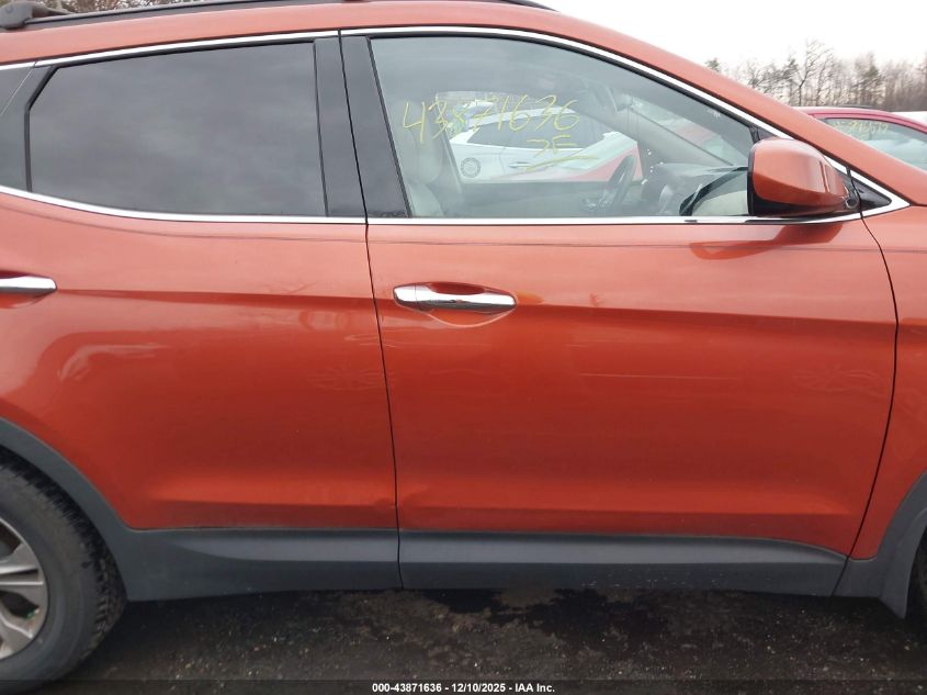 2015 Hyundai Santa Fe Sport 2.4L VIN: 5XYZUDLB0FG292929 Lot: 43871636