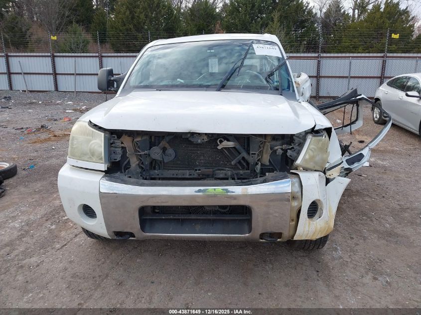 2007 Nissan Titan Se VIN: 1N6BA06B57N205998 Lot: 43871649