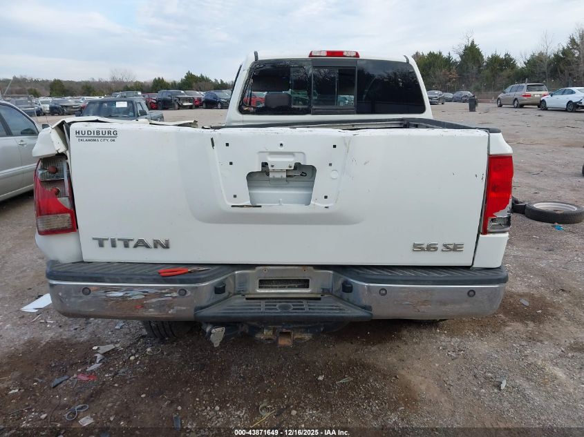 2007 Nissan Titan Se VIN: 1N6BA06B57N205998 Lot: 43871649
