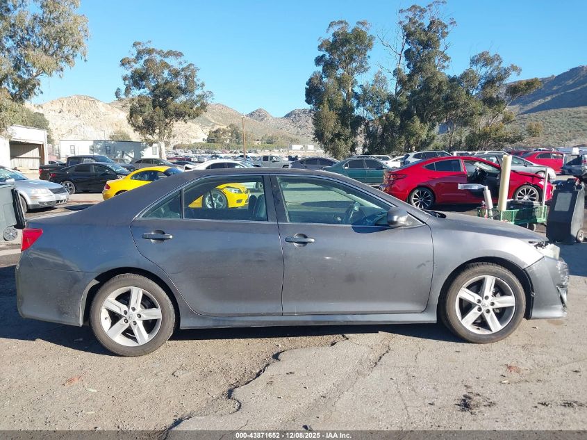 2014 Toyota Camry Se VIN: 4T1BF1FK2EU395719 Lot: 43871652