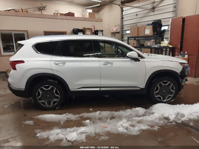 2021 Hyundai Santa Fe Hybrid Sel Premium VIN: KM8S3DA11MU002753 Lot: 43871660