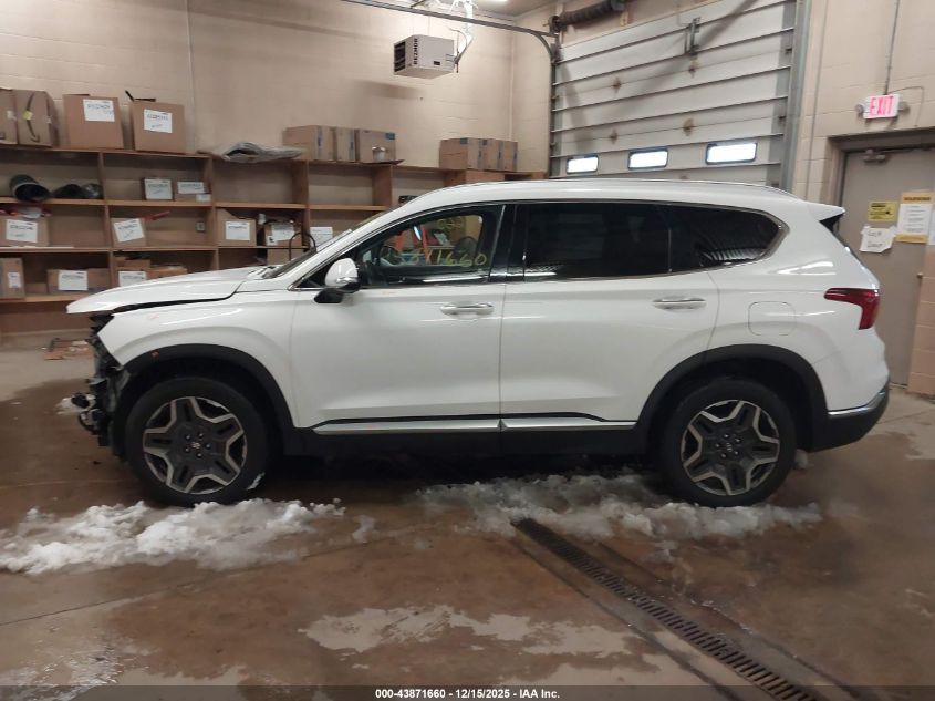 2021 Hyundai Santa Fe Hybrid Sel Premium VIN: KM8S3DA11MU002753 Lot: 43871660