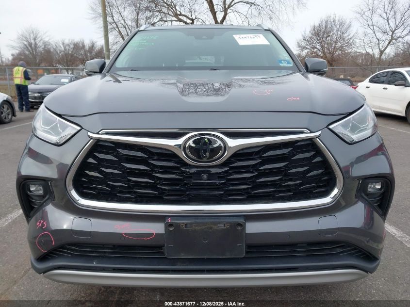 2020 Toyota Highlander Platinum VIN: 5TDFZRBH8LS055448 Lot: 43871677