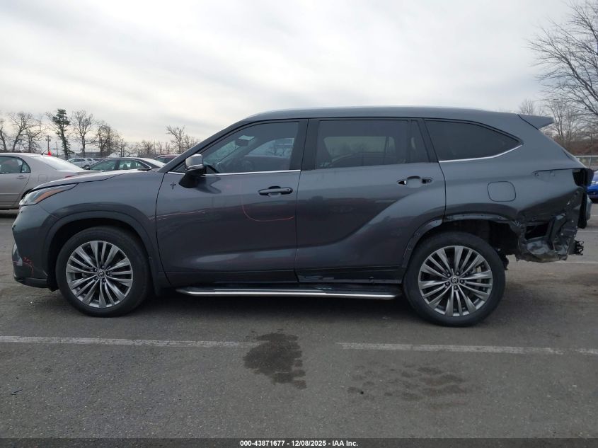 2020 Toyota Highlander Platinum VIN: 5TDFZRBH8LS055448 Lot: 43871677